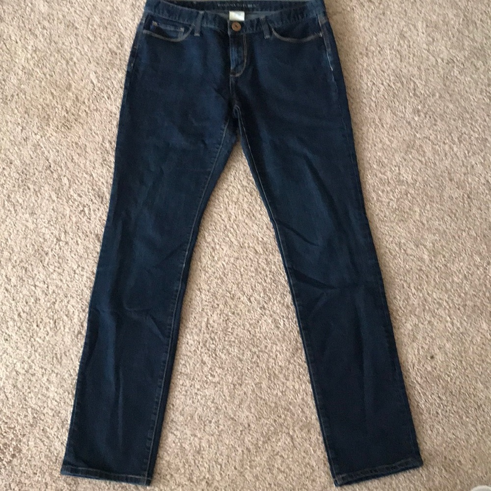 Dark Banana Republic skinny Jeans